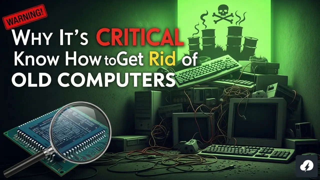 Why It's Critical to Know How to Get Rid of Old Computers