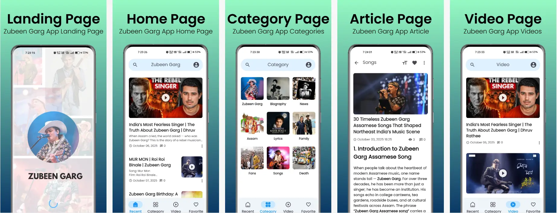 Zubeen Garg App Launched by Azahar Ahmed: A New Way to Learn About Assamese Music