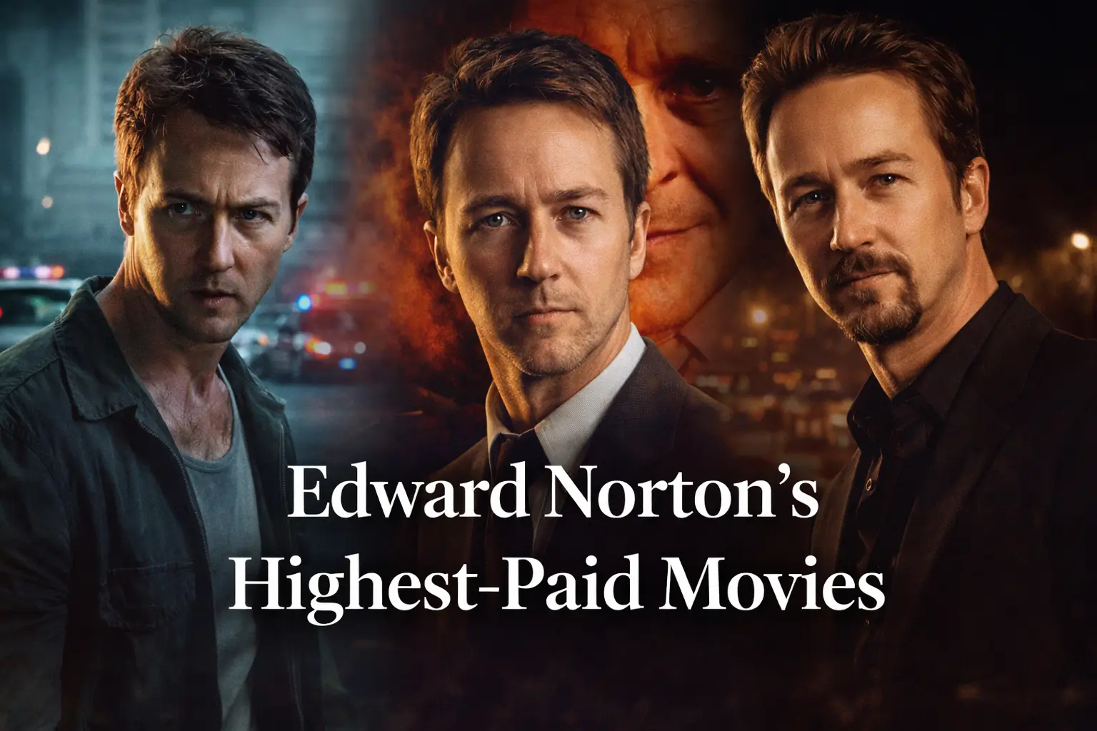 Edward Norton’s Highest-Paid Movies