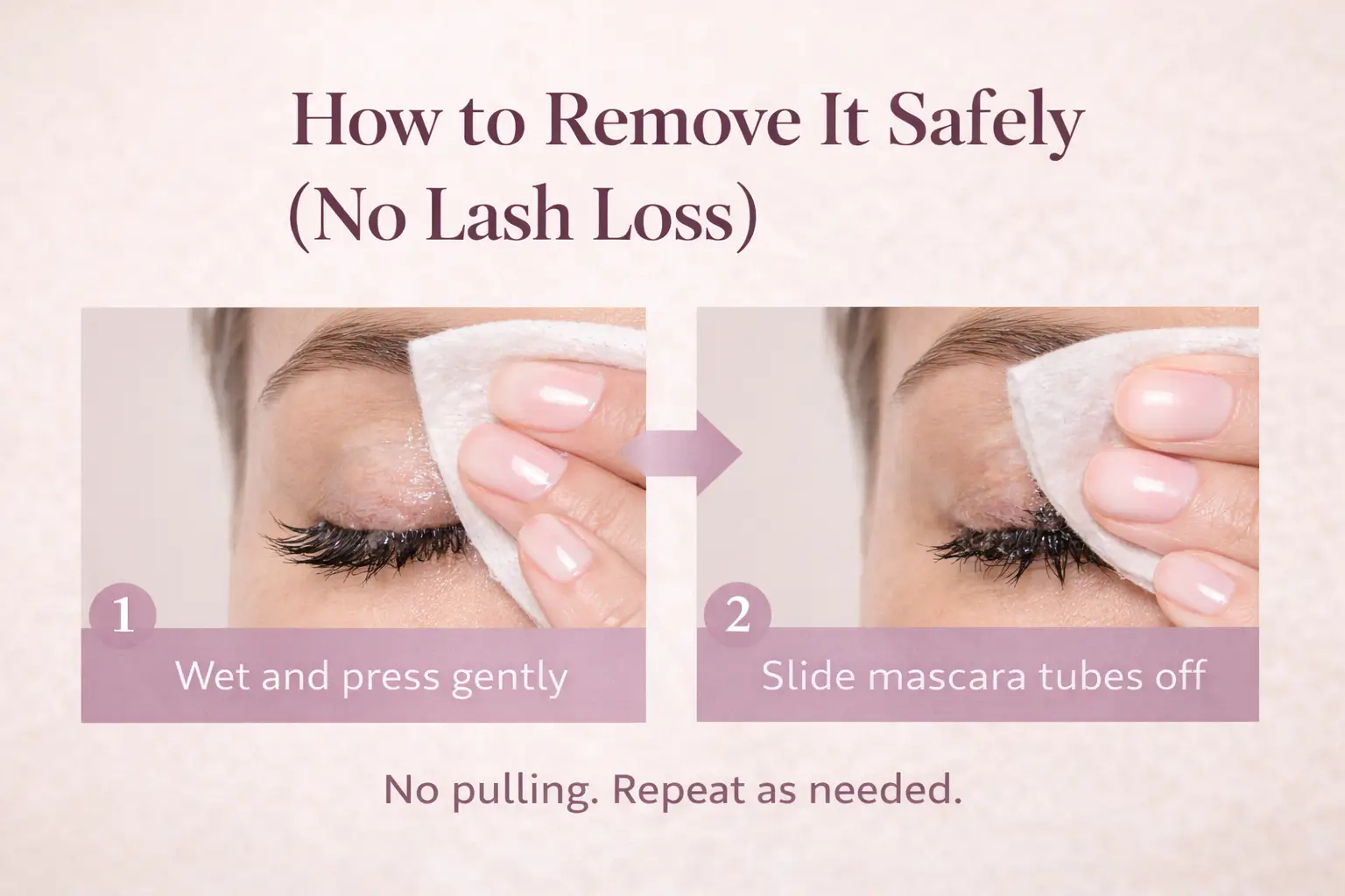 How to Remove It Safely (No Lash Loss)
