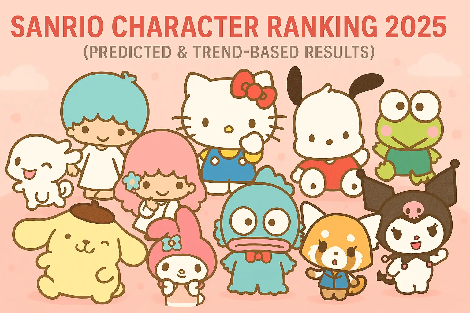 Sanrio Character Ranking 2025
