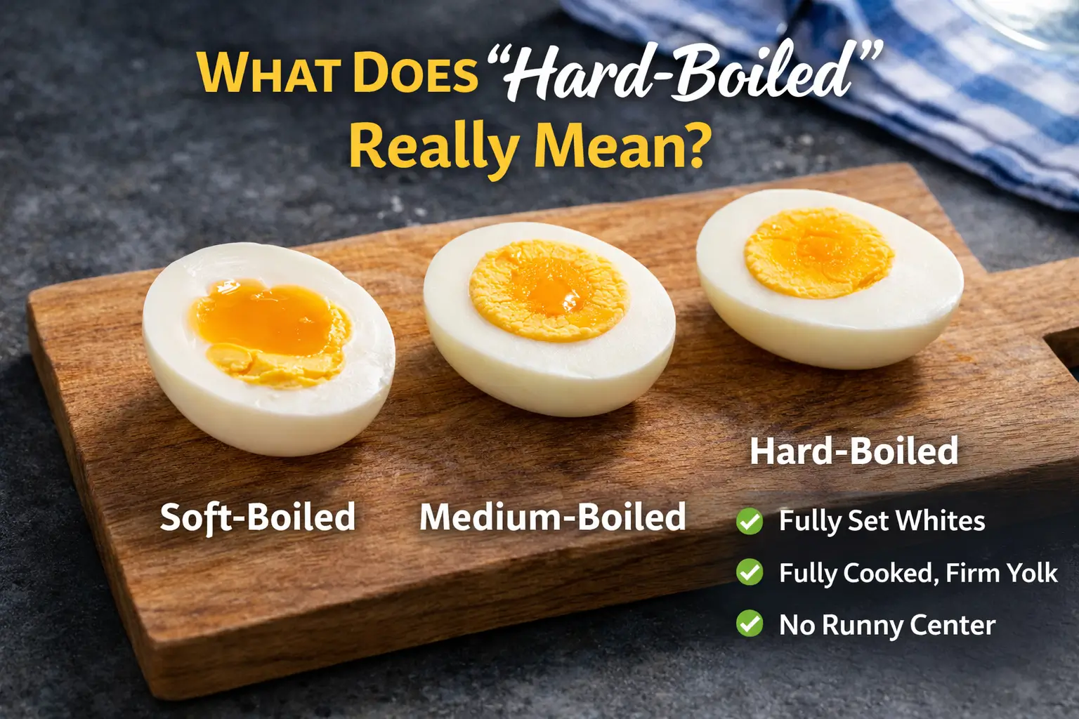 What Does “Hard-Boiled” Really Mean?