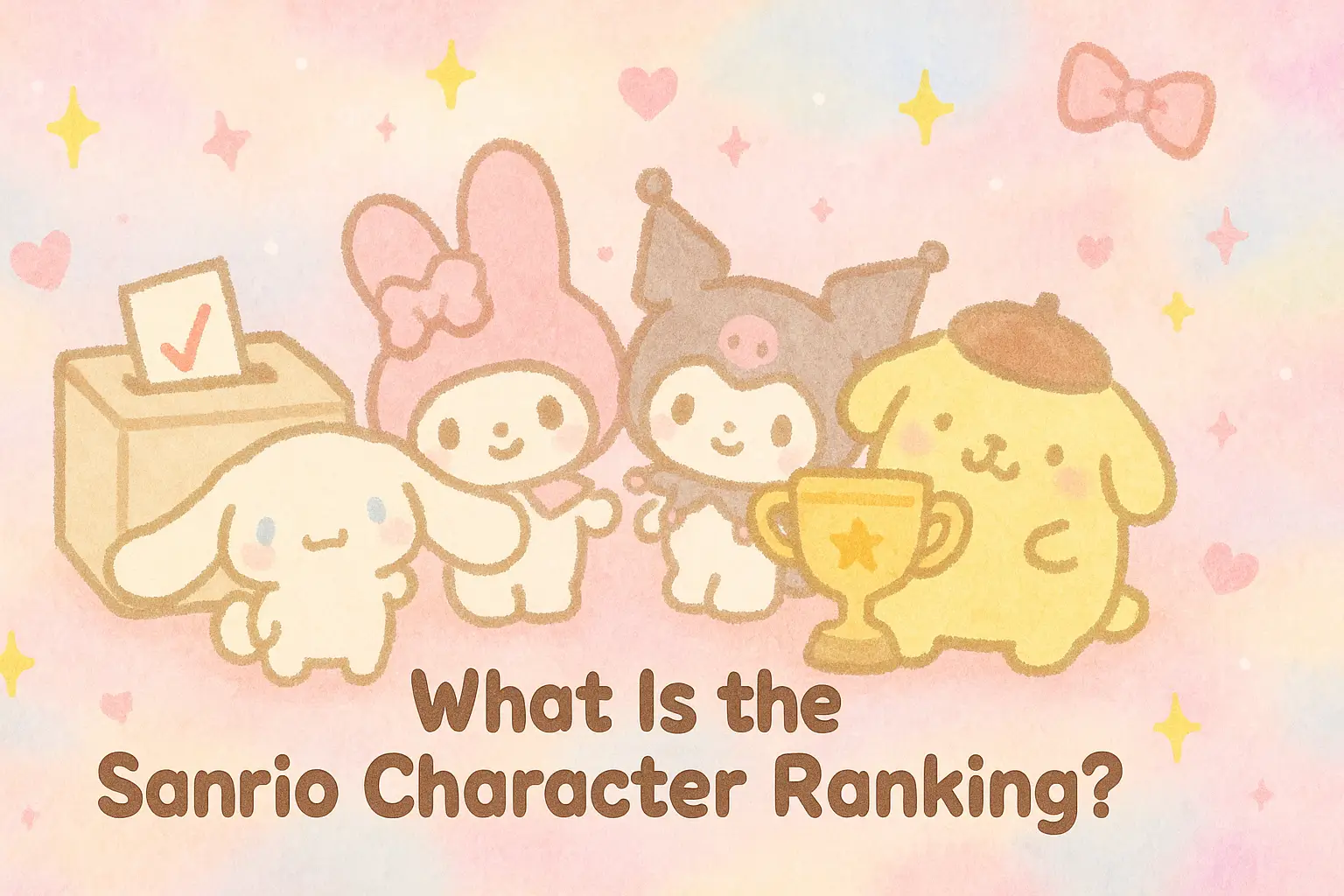 What Is the Sanrio Character Ranking