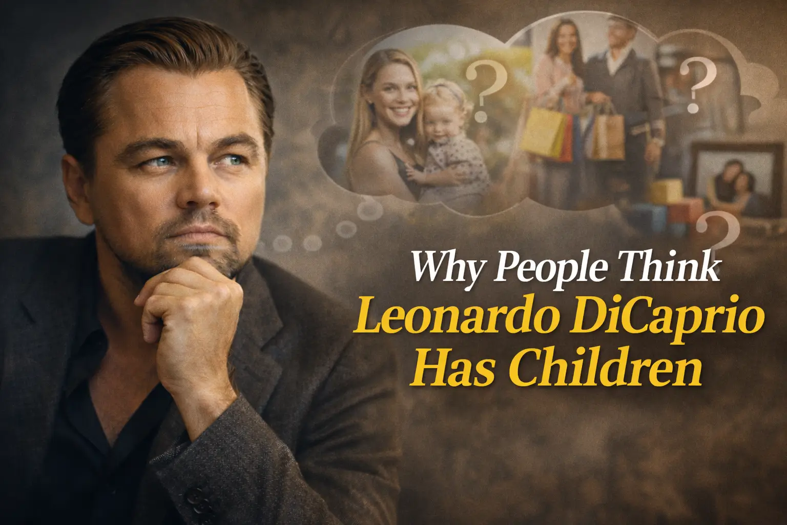 Why People Think Leonardo DiCaprio Has Children