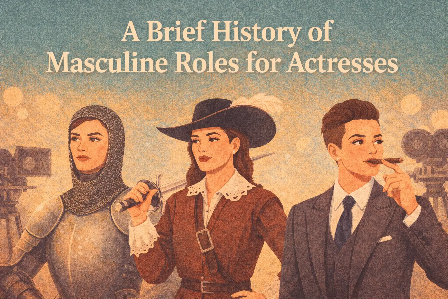 A Brief History of Masculine Roles for Actresses