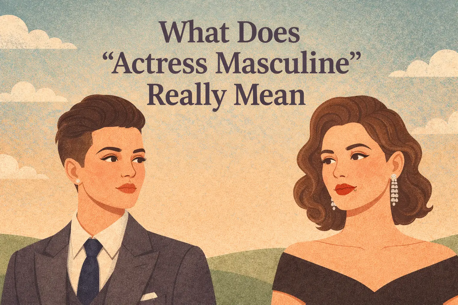 What Does Actress Masculine Really Mean?