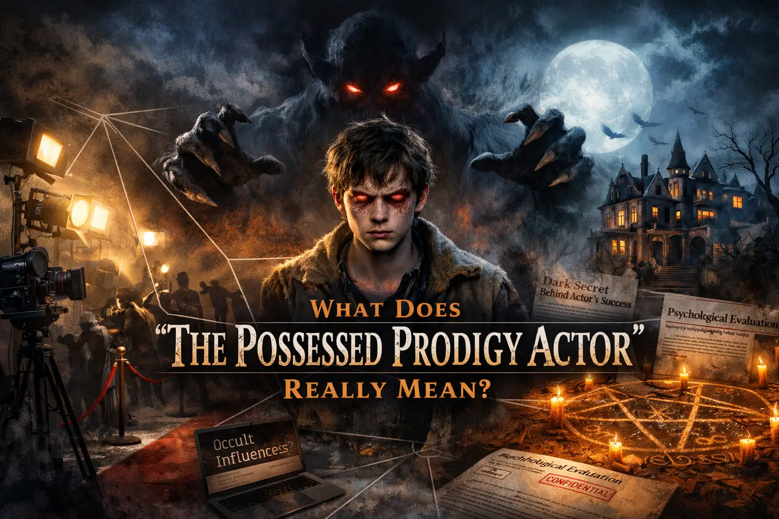What Does “The Possessed Prodigy Actor” Really Mean?