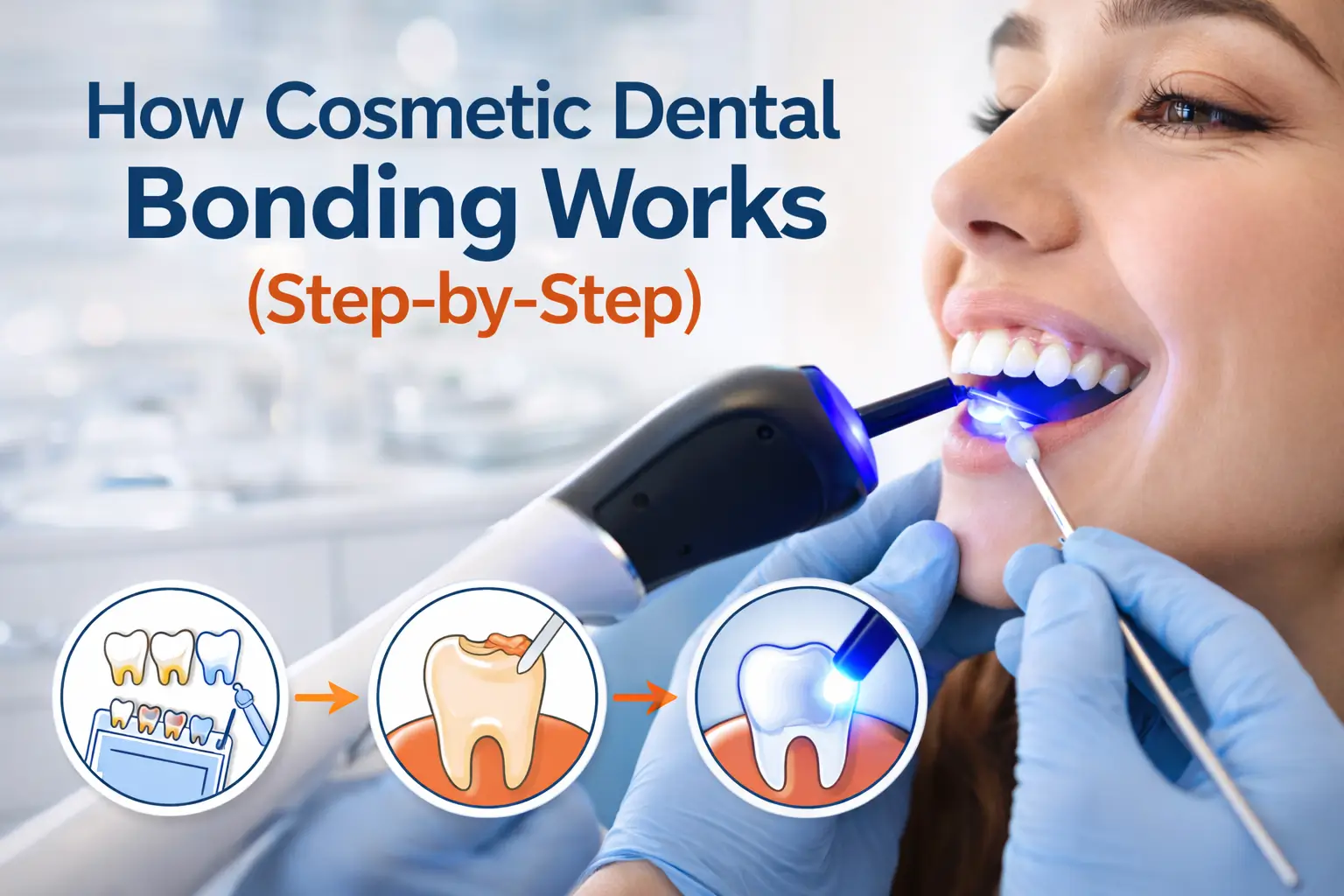 How Cosmetic Dental Bonding Works (Step-by-Step)