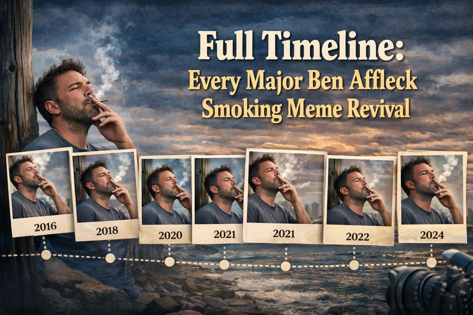 Full Timeline: Every Major Ben Affleck Smoking Meme Revival
