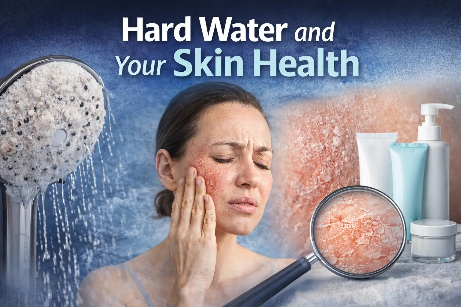 Hard Water and Your Skin Health