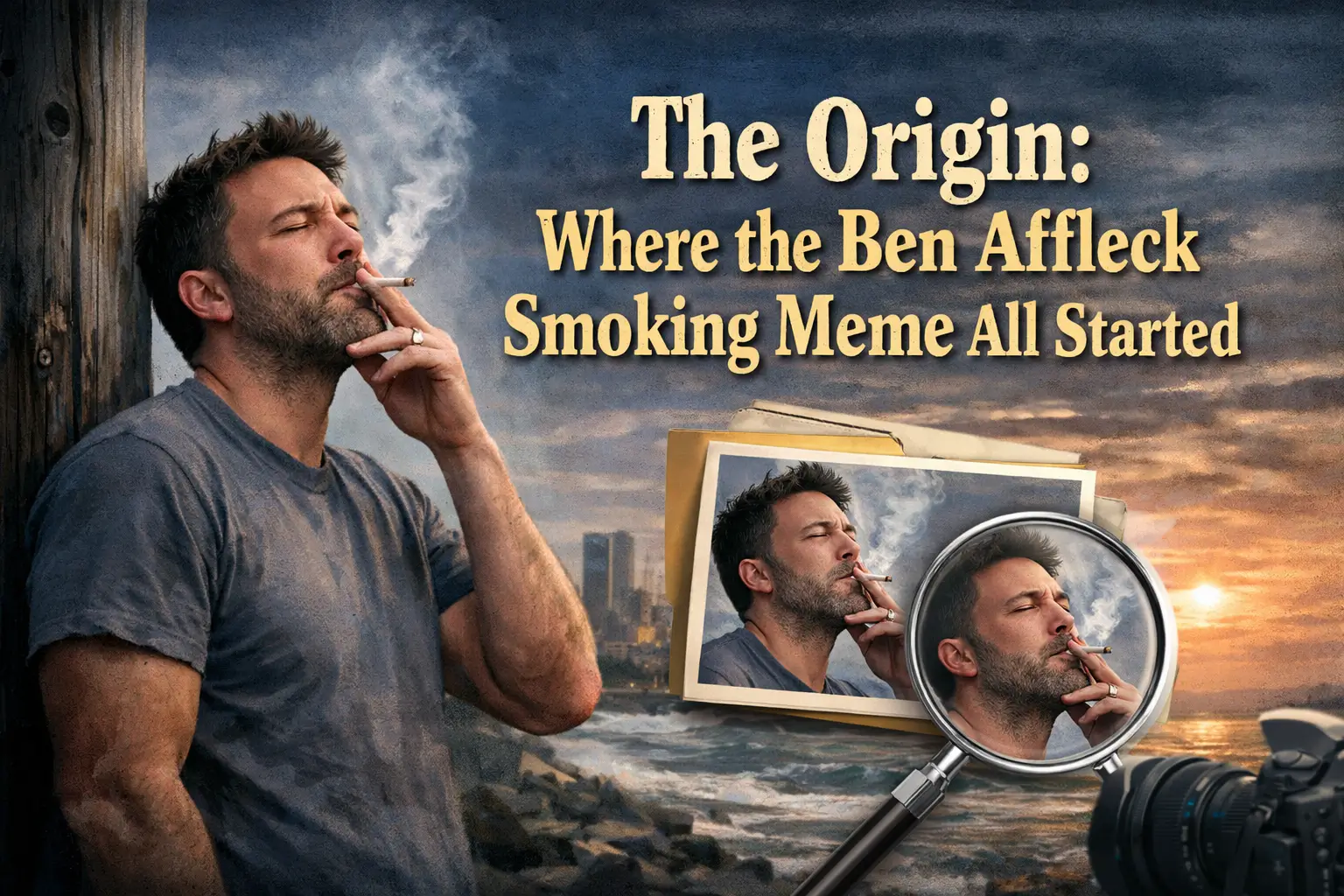 The Origin: Where the Ben Affleck Smoking Meme All Started