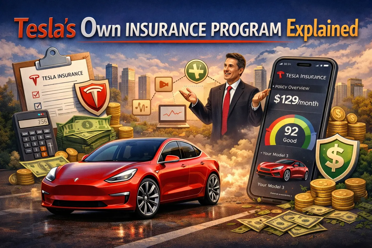 Tesla's Own Insurance Program Explained