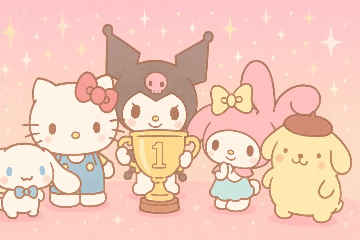 sanrio character ranking