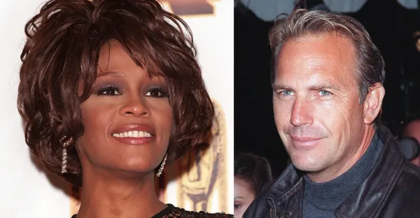 Kevin Costner and Whitney Houston