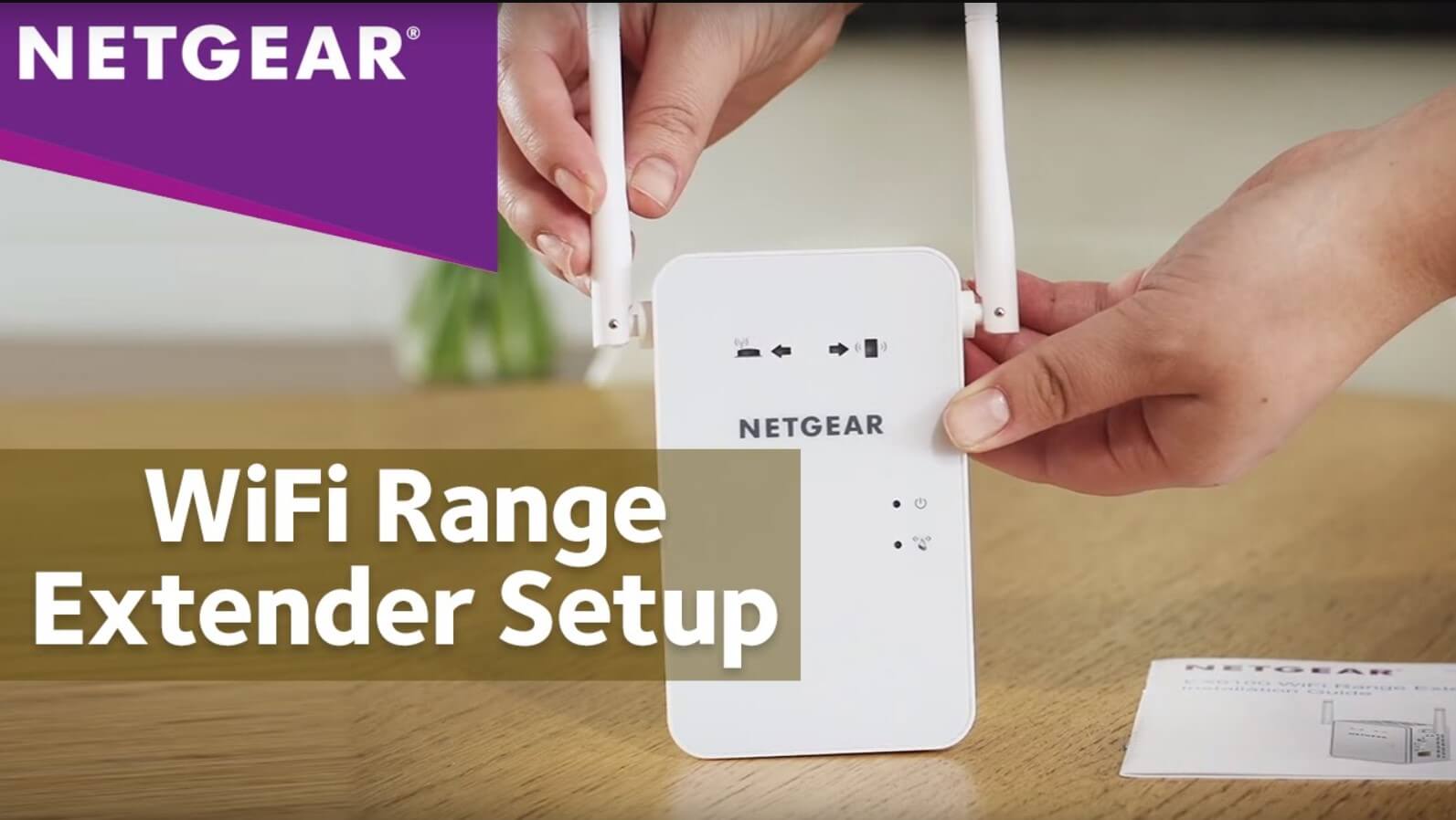 Netgear AC750 WiFi Range Extender Setup