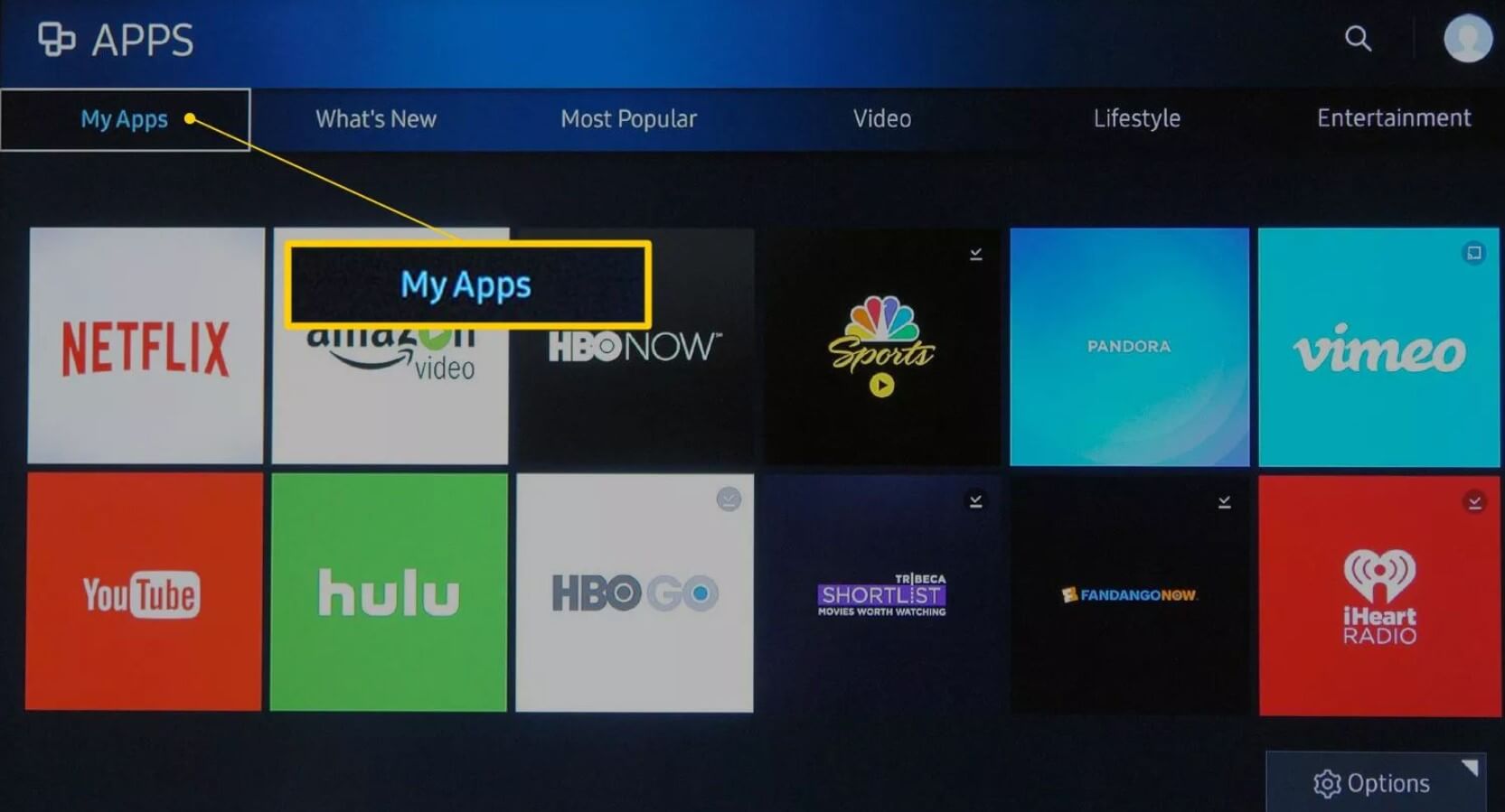 Apps To Samsung Smart TV