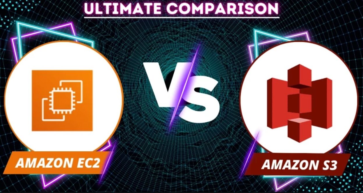 Comparison Chart Of Amazon Ec2 Vs Amazon S3