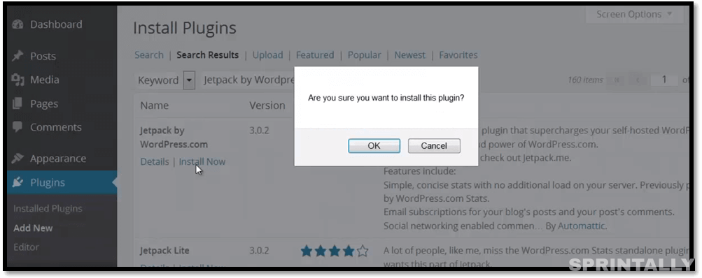 do you want to install the plugin