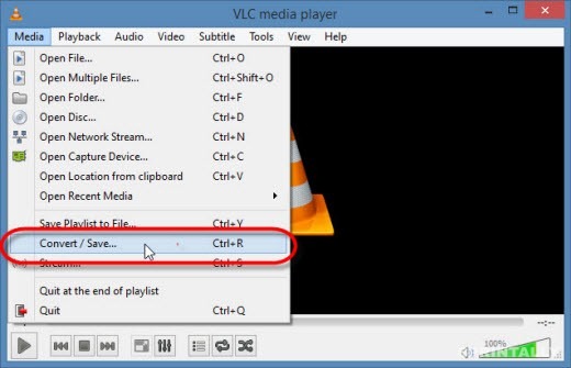 Convert Videos By Using Vlc