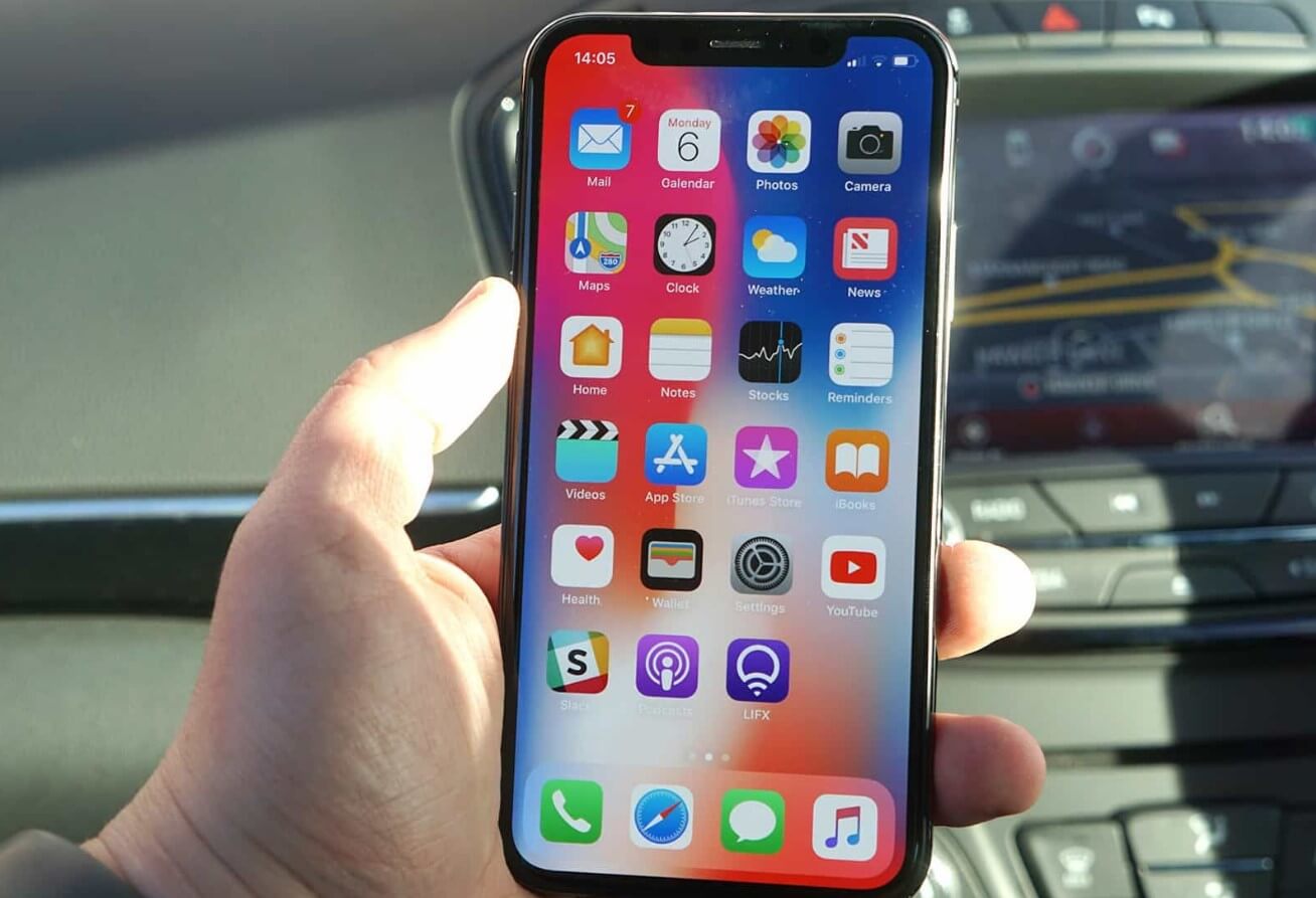 IPhone X On Hand