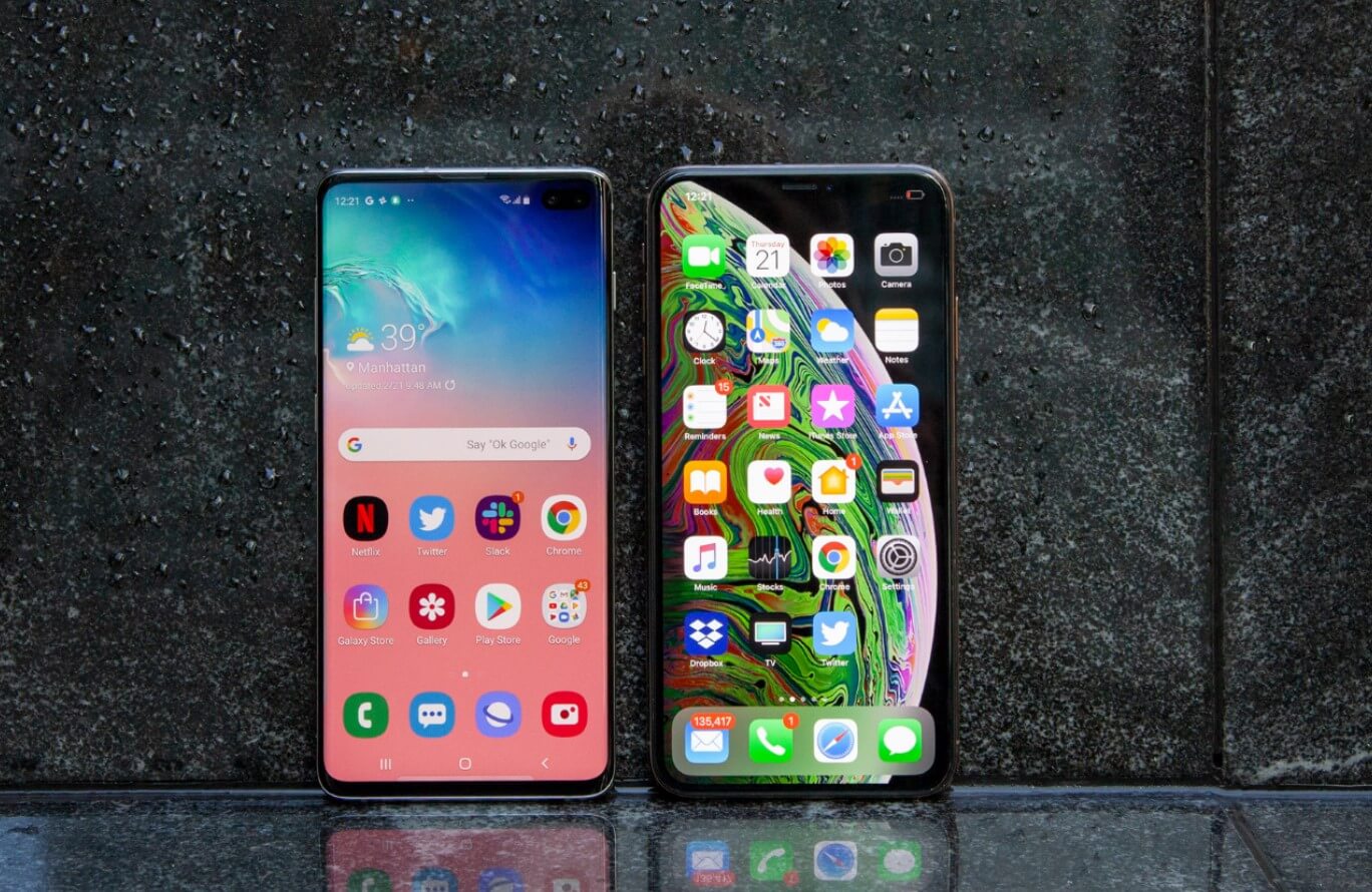 Iphone And Other Phone