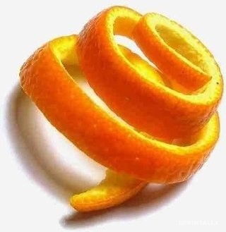 Crusts of mandarins