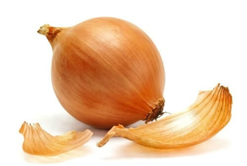 Onion husks