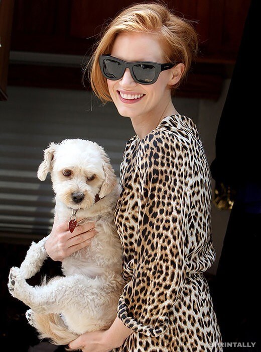 Jessica Chastain and Chaplin