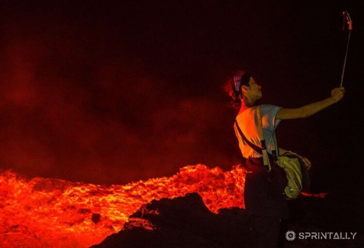 volcano in Ethiopia