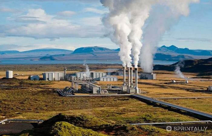 Geothermal station Iceland
