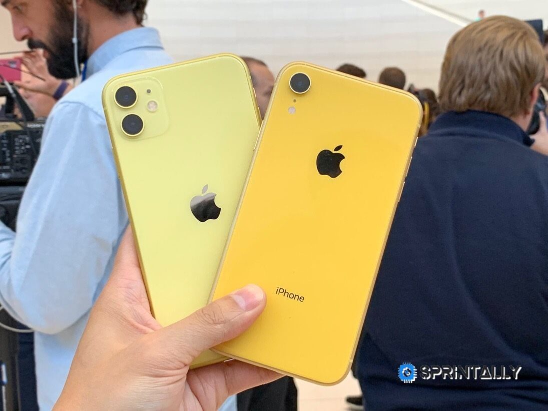 iPhone 11 and iPhone XR