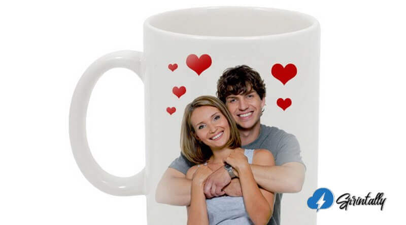 Coffee mug with printing