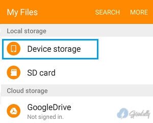 Device Storage