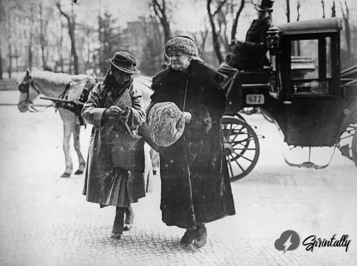 International women's day over 100 years