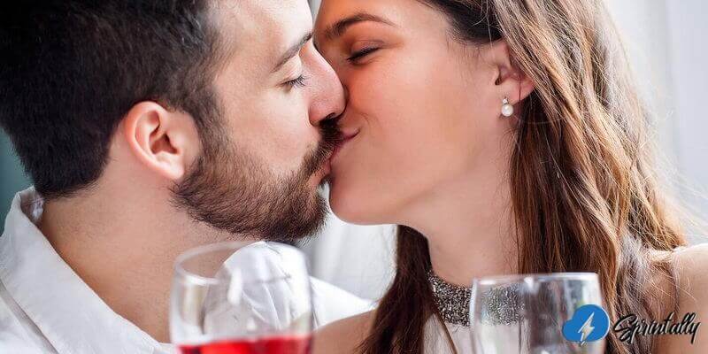 Kiss with a taste of drink