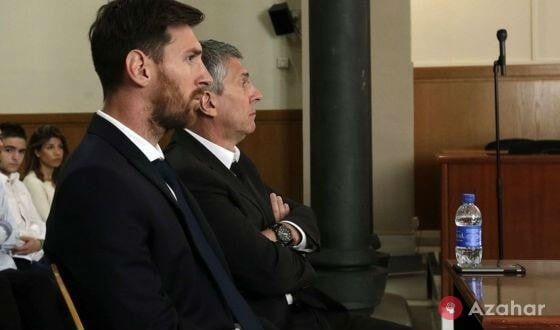 Messi and his father in court