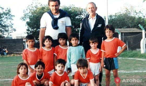 The team in which Messi started playing football
