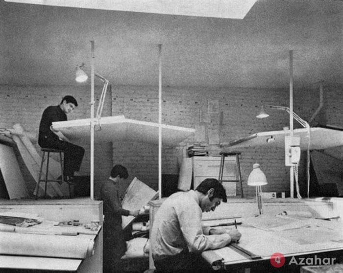 vintage photos life before autocad