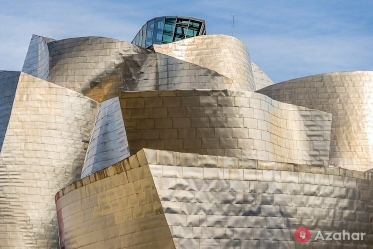 The Guggenheim Museum in Bilbao, Spain