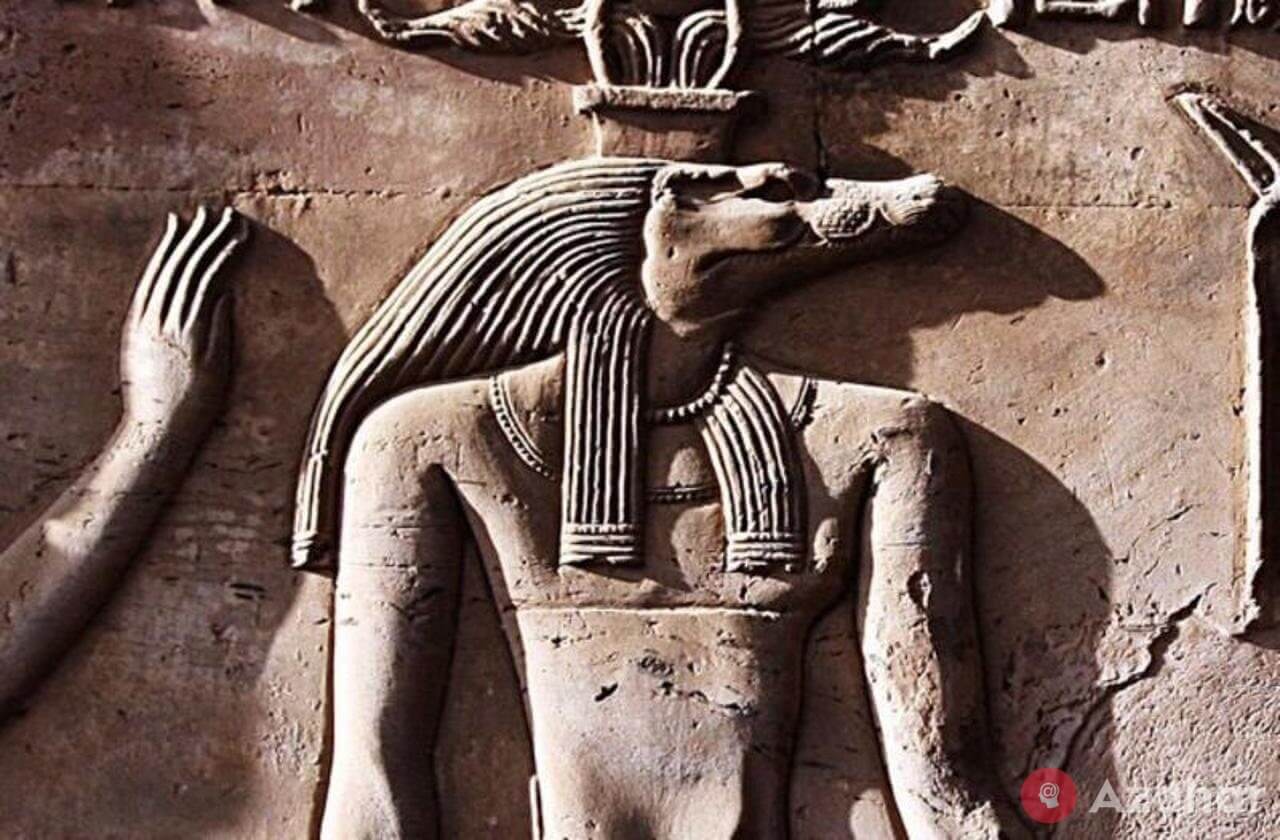 The image of the God Sobek