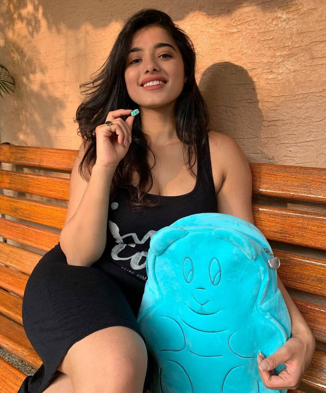 Ketika Sharma With Her Toy