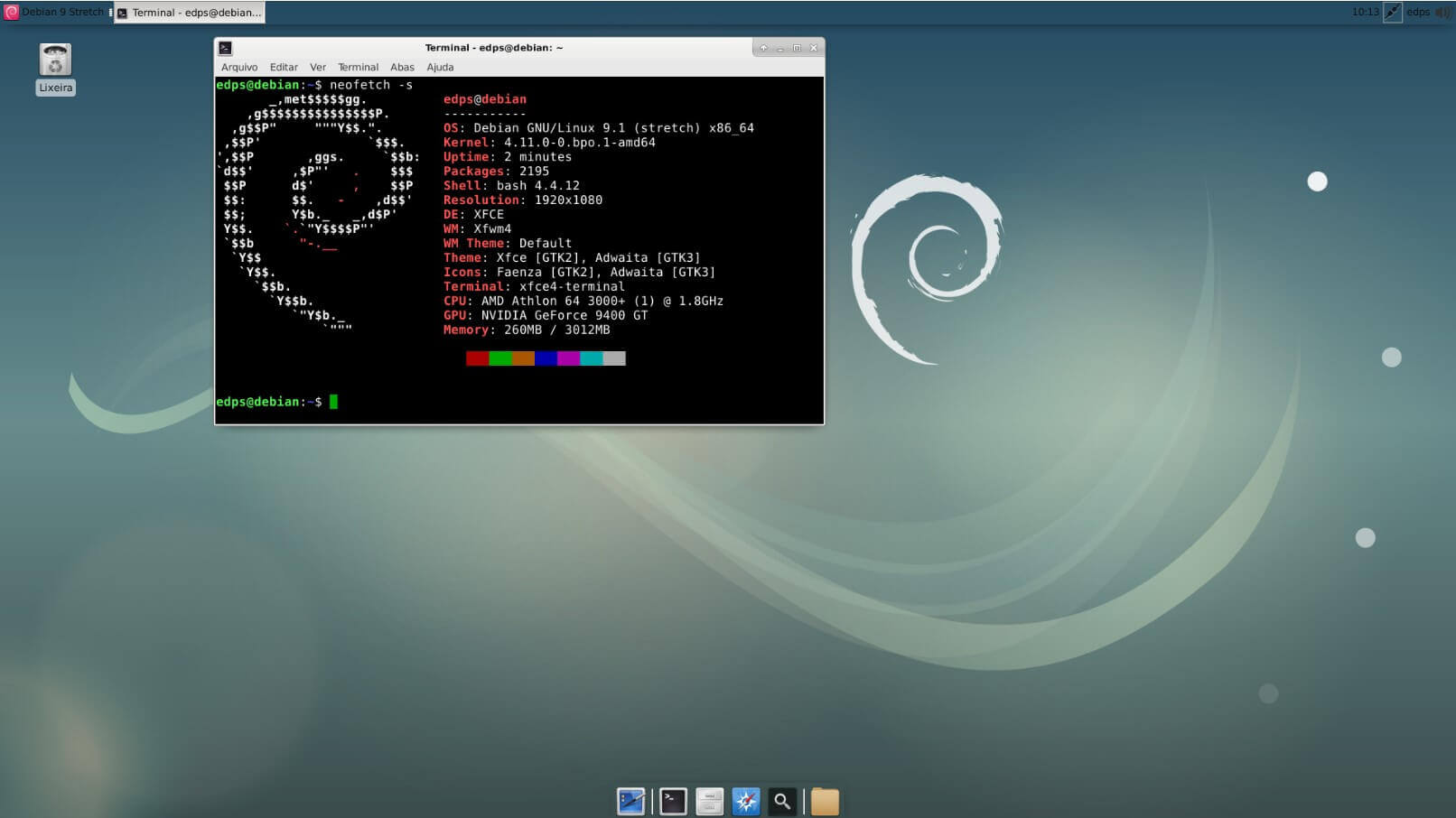 Debian Xfce