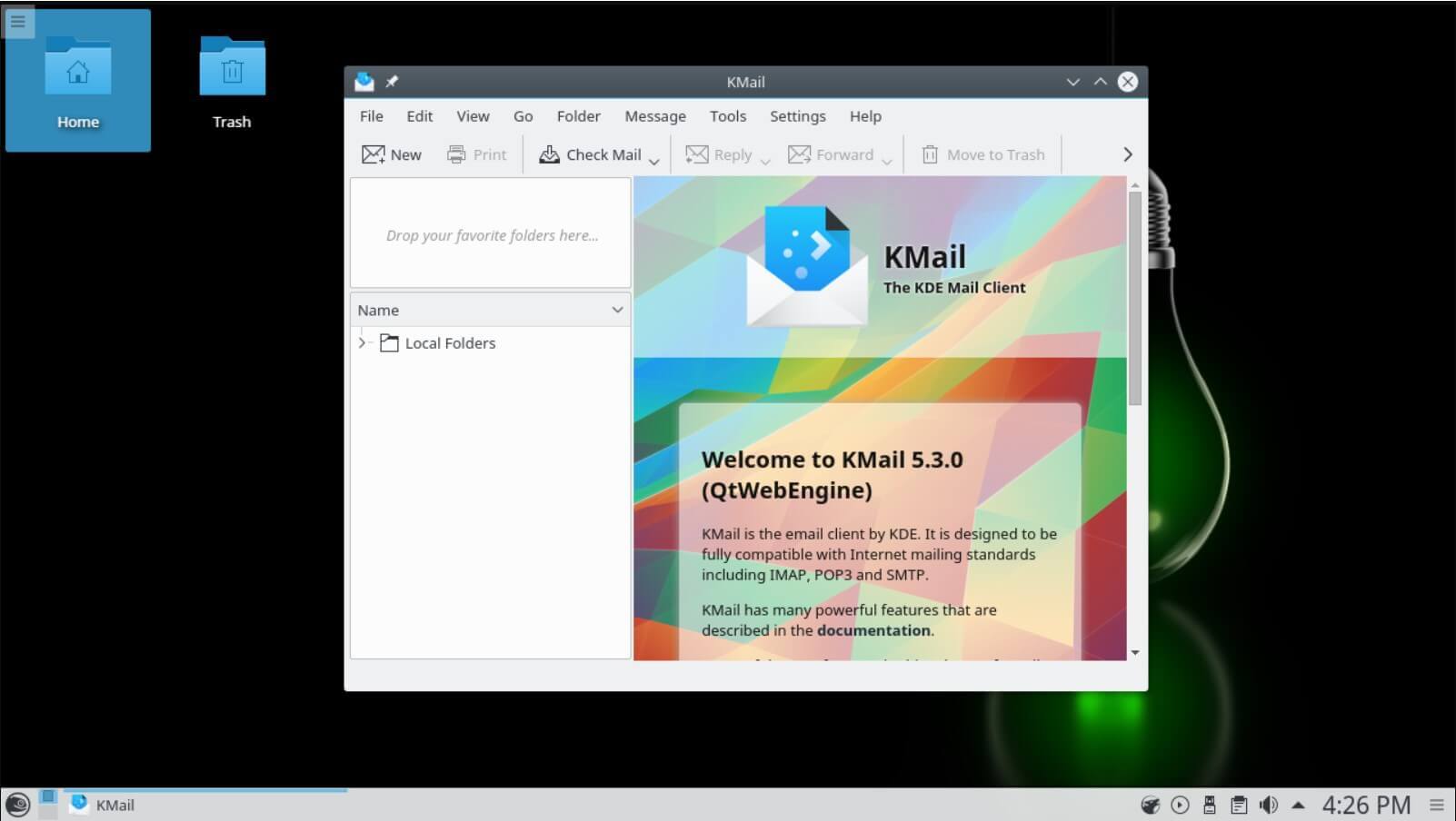 KDE KMail mail client