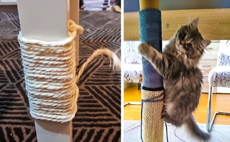 How To Make A Scratching Post In 3 Minutes