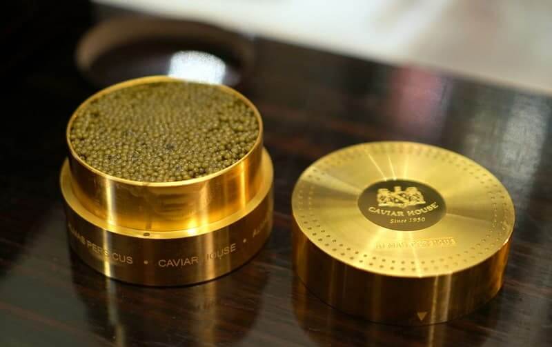 Almas (golden Or Diamond Albino Beluga Caviar)