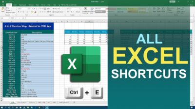 Ms Excel Shortcut Keys